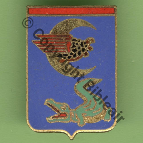 A0833 GAMOM.80 BAMAKO  DrP Guilloche 2Attaches PINS Src.Y.GENTY 54Eur(x2) 